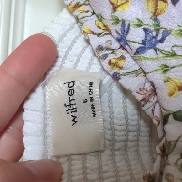 Wilfred Fable Dress in Birch/Wheat Print - Picture 8 of 12